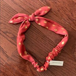Headband with bow from Francesca’s, NWT